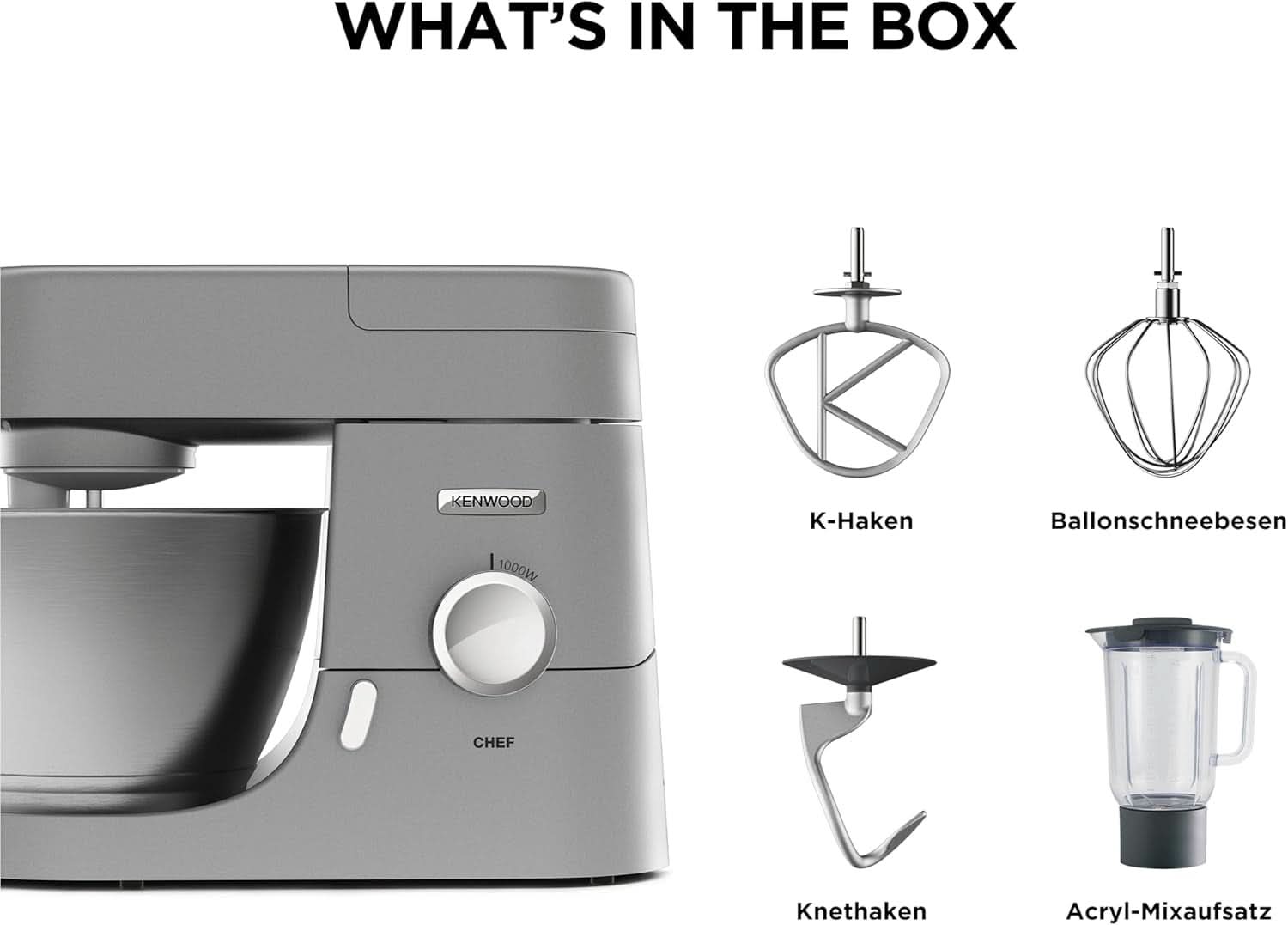 Procesador de alimentos KENWOOD KVC3110S Chef Kitchen Naty Shop