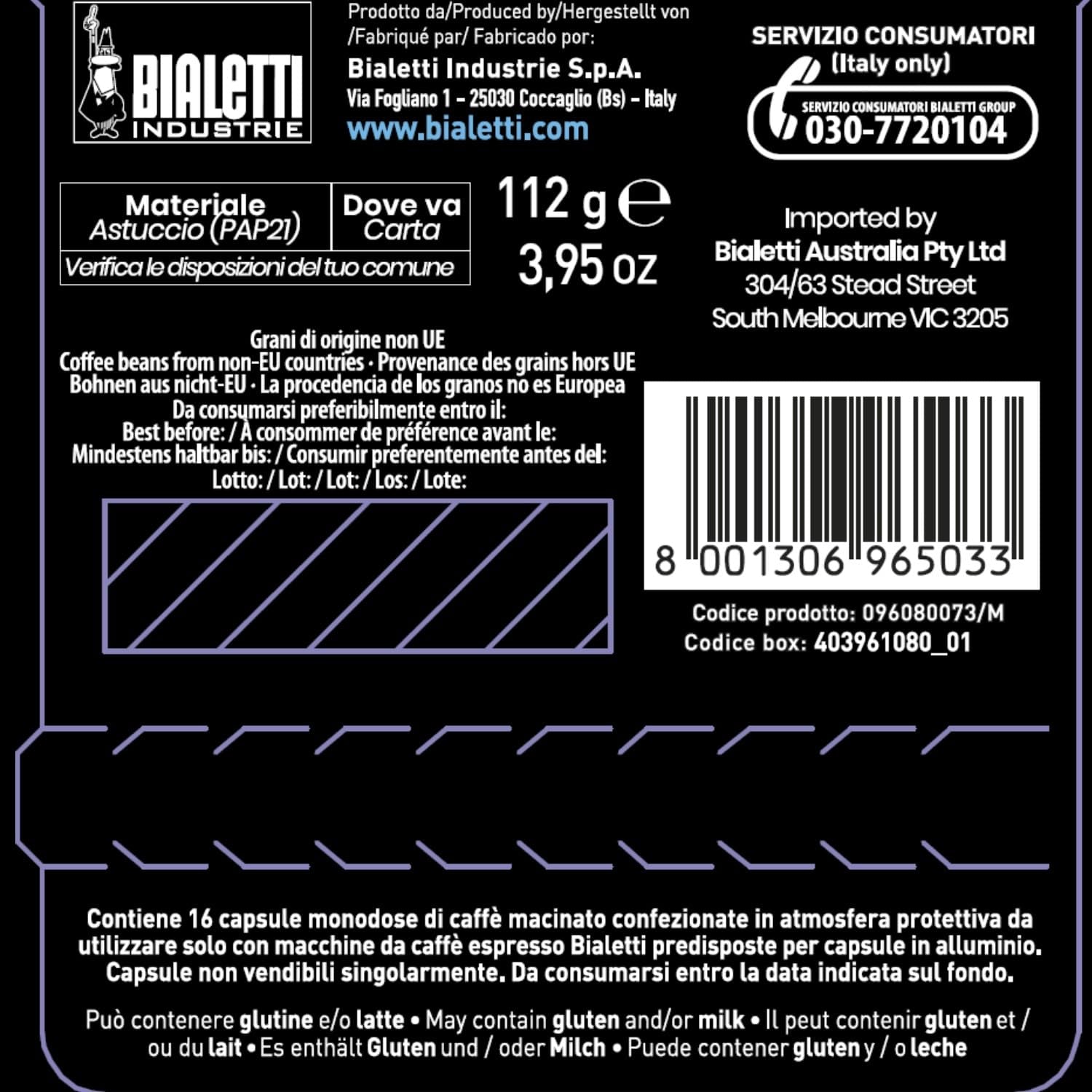 96080093/M Kaffee-Kapseln Napoli, Alu, 16 Stück