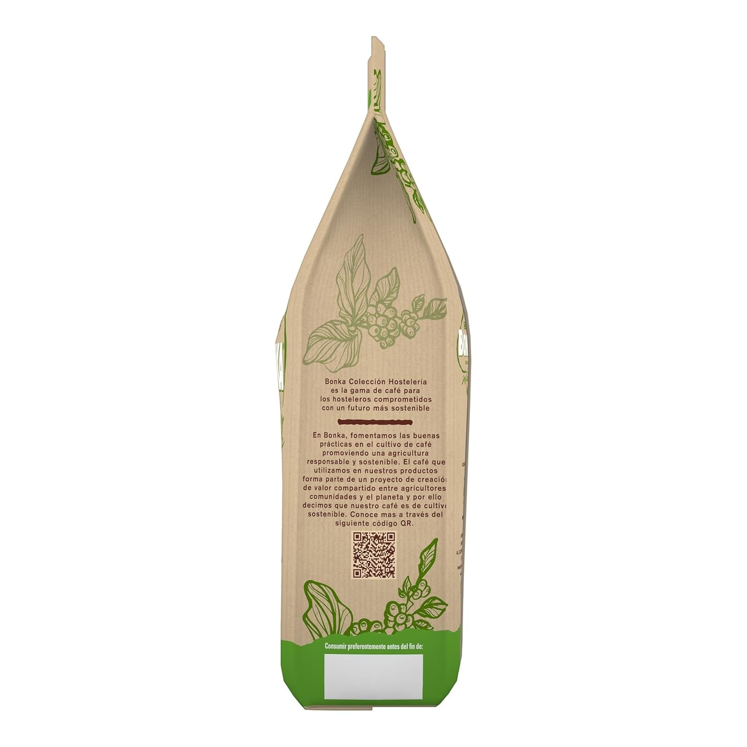 Boabe de cafea prăjite pentru industria cateringului, 1 pachet x 1 kg