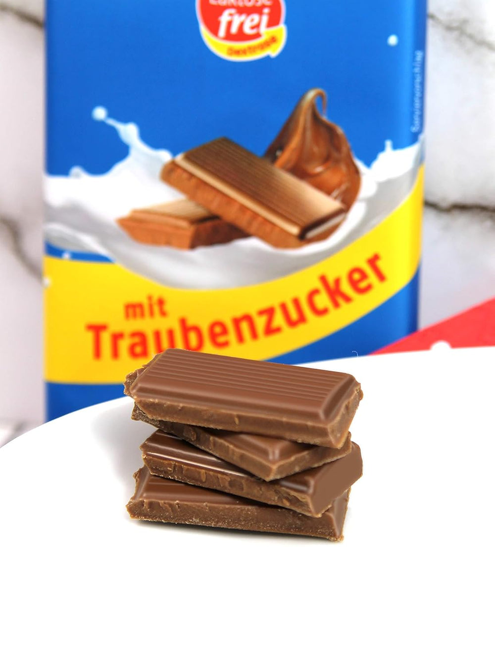 Frankonia Noisette con chocolate y dextrosa, sin lactosa y sin gluten, 80 gramos