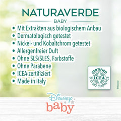 | Baby-BIO-Disney-Ultra Șampon delicat, 6x 200ml Copii - Baie si Skincare Naty Shop