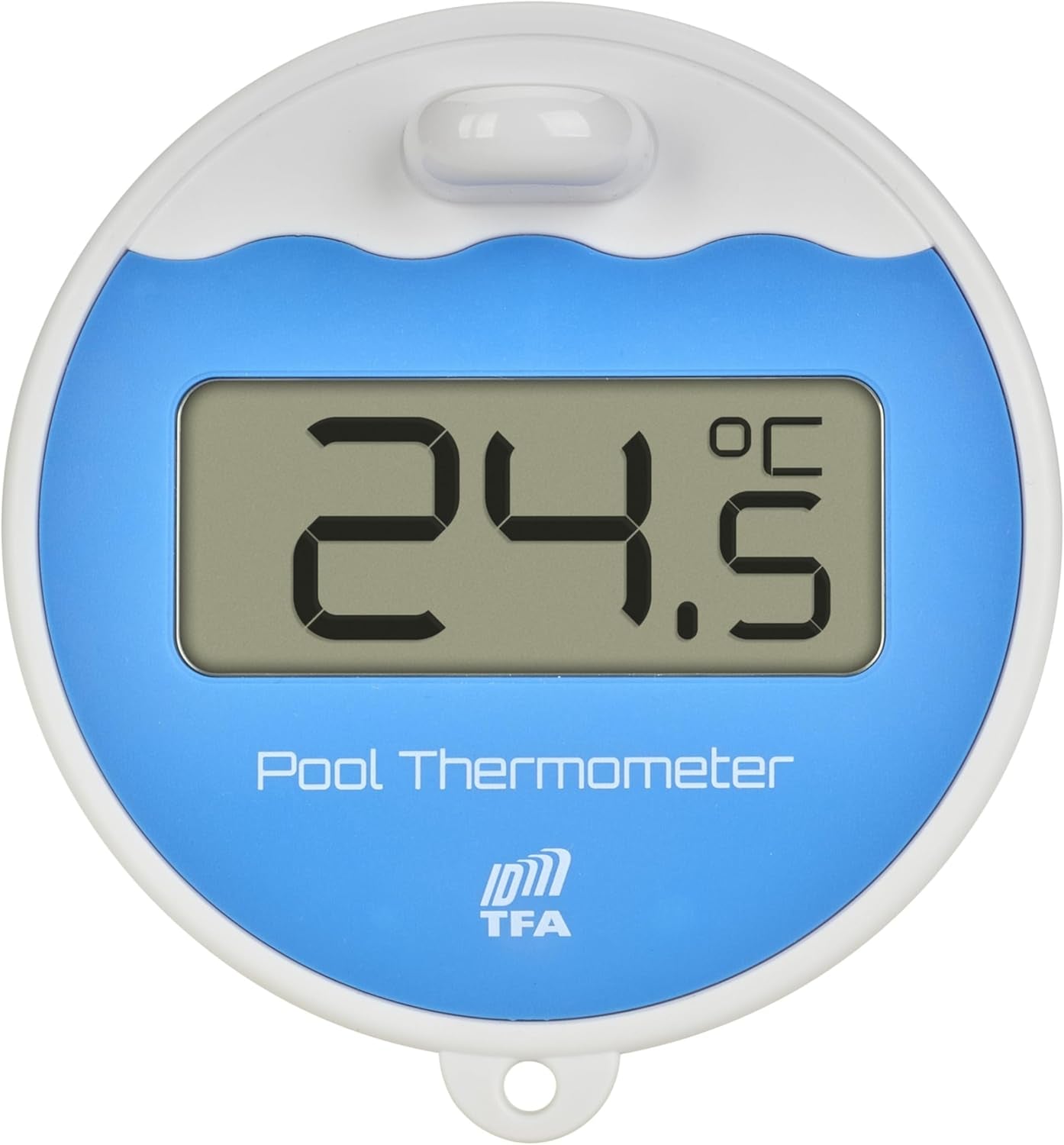 TFA Dostmann TFA-ID ID-A5 Pool Transmisor TFA-ID ID-A5 Pool, 30.3907.02, compatible con el sistema TFA.me, compatible con WLAN, para monitoreo en línea de piscinas, estanques, baños de hielo, remoto, medición de la temperatura del agua, 868 MHz, blanco