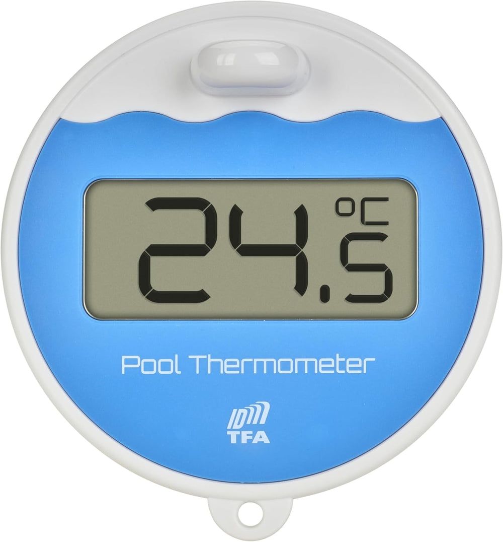 TFA Dostmann TFA-ID ID-A5 Pool Transmisor TFA-ID ID-A5 Pool, 30.3907.02, compatible con el sistema TFA.me, compatible con WLAN, para monitoreo en línea de piscinas, estanques, baños de hielo, remoto, medición de la temperatura del agua, 868 MHz, blanco