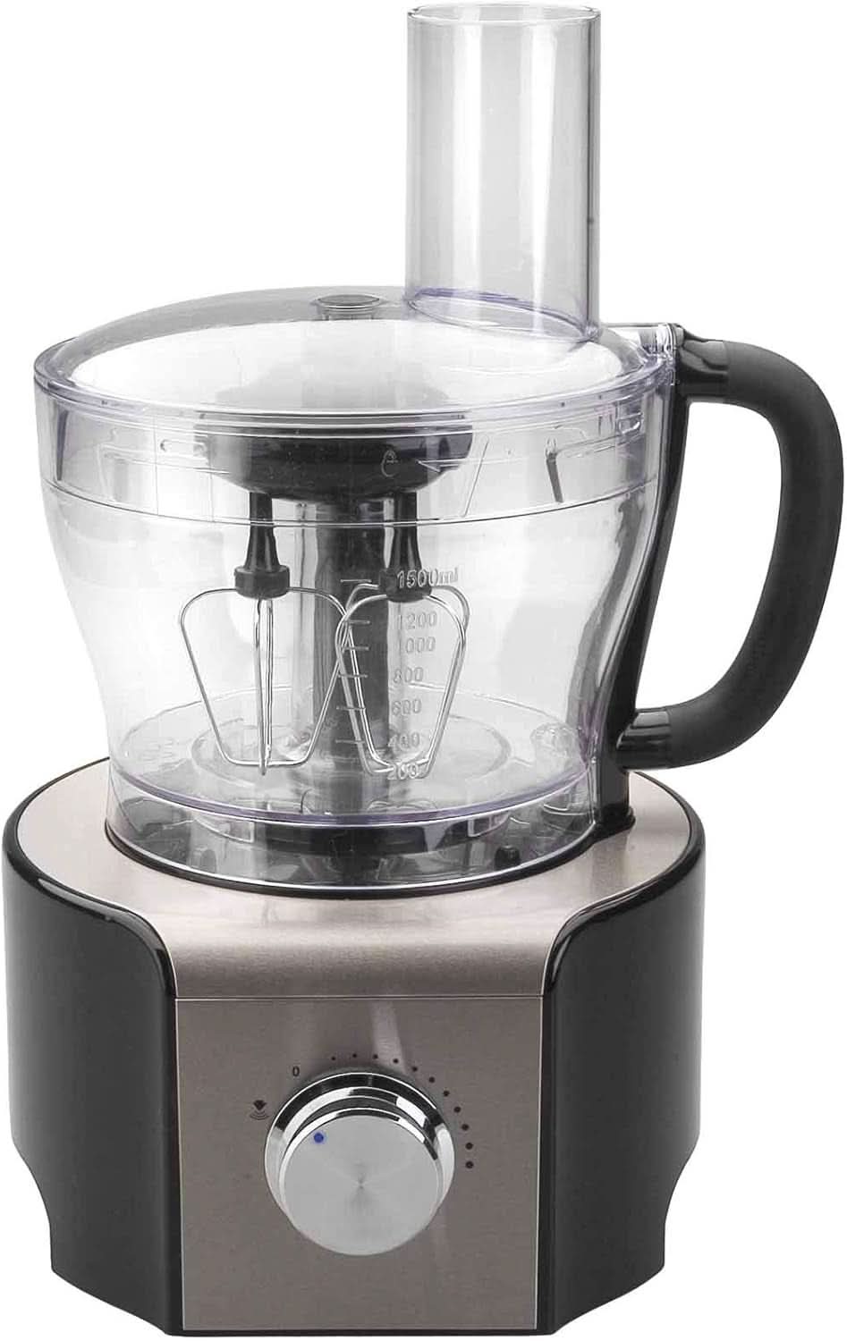 69079 -69079 robot-multifunción 800 w-negro, acero inoxidable, cristal y plástico, multicolor Madre e Hijo Naty Shop