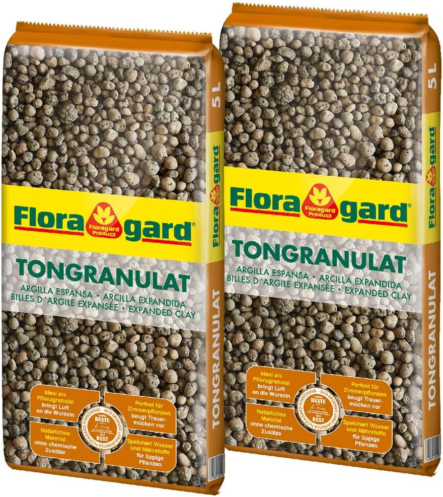 Floragard Perlite Perligran 200 L (2×100 L, 2–6 mm) – mejorador de suelo mineral y Drainagezusatz für Garten, Anzucht, Zimmerpflanzen & Hydrokultur – asegura una estructura suelta y una buena ventilación
