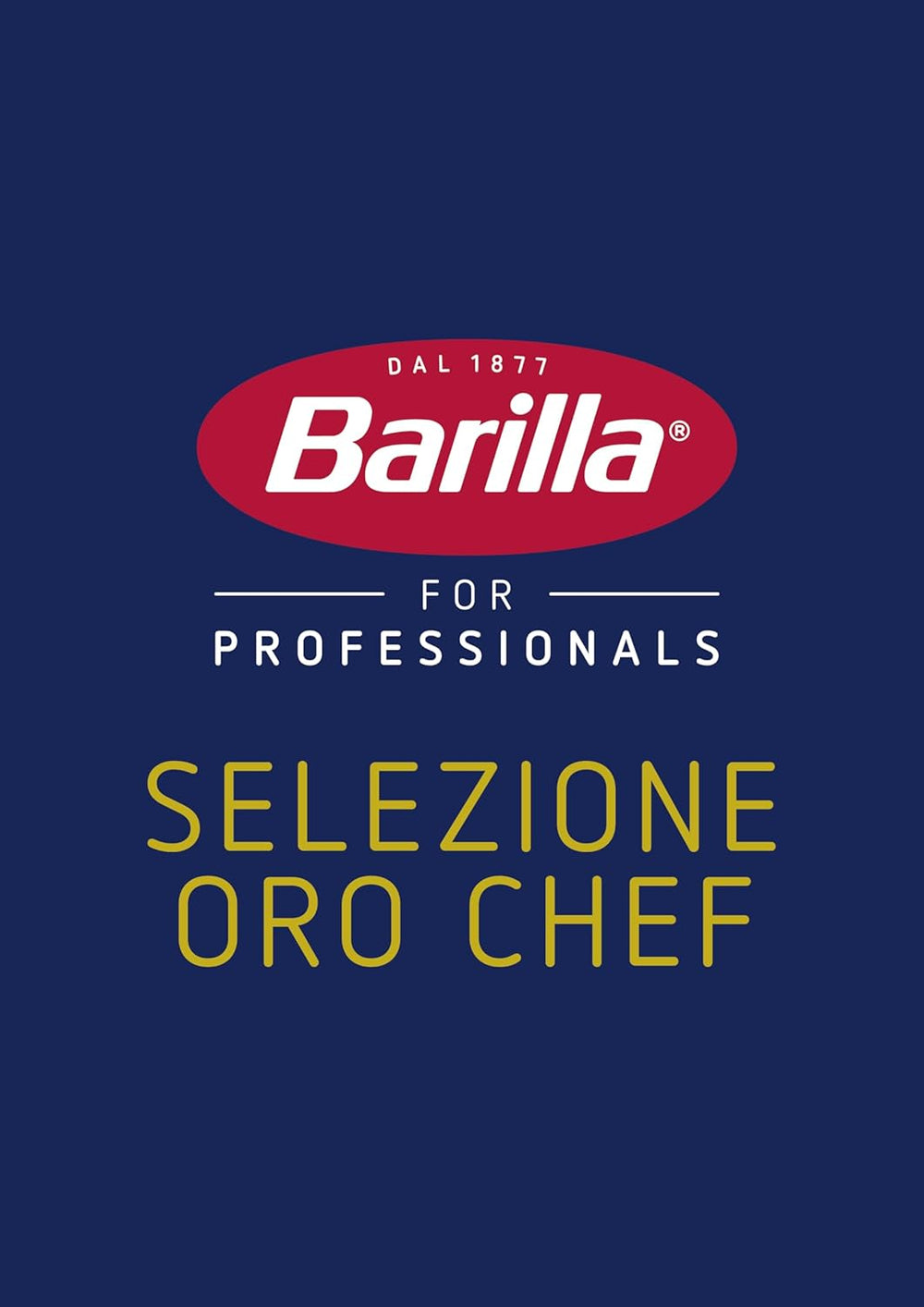 Barilla Selezione Oro Chef Spaghetti n. 5, paquete de 4 (4 x 3 kg)