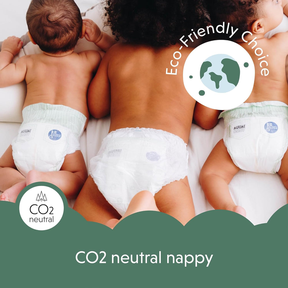 Pañales Moomin Baby Eco, talla 3, 5-8 kg, 48 piezas, pañales suaves premium | Suave y agradable para la piel, transpirable, absorbente, sin productos químicos innecesarios |