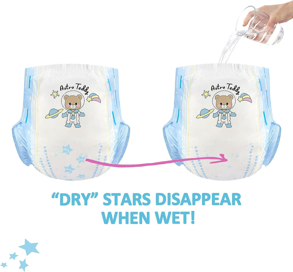 Pañales Estampados Para Adultos 5500-5800ml Paquete De 2, 3 Impresiones Surtido Aleatorio - Astro Babies (L)