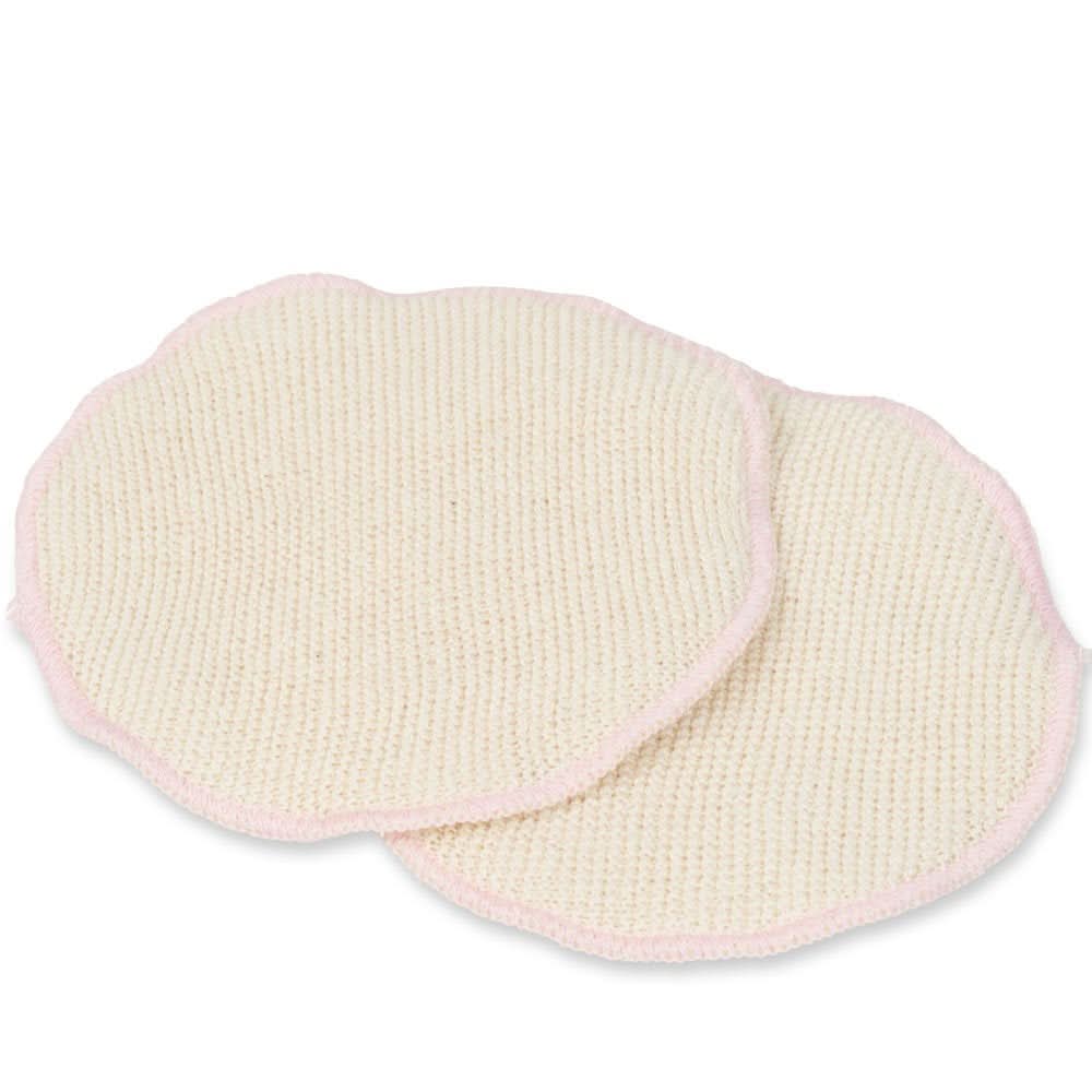 ELANEE Discos de lactancia de lana de seda (2 capas) - Discos de lactancia lavables a mano - Suaves para pezones muy usados Accesorios Alimentación y Lactancia Bebe Naty Shop