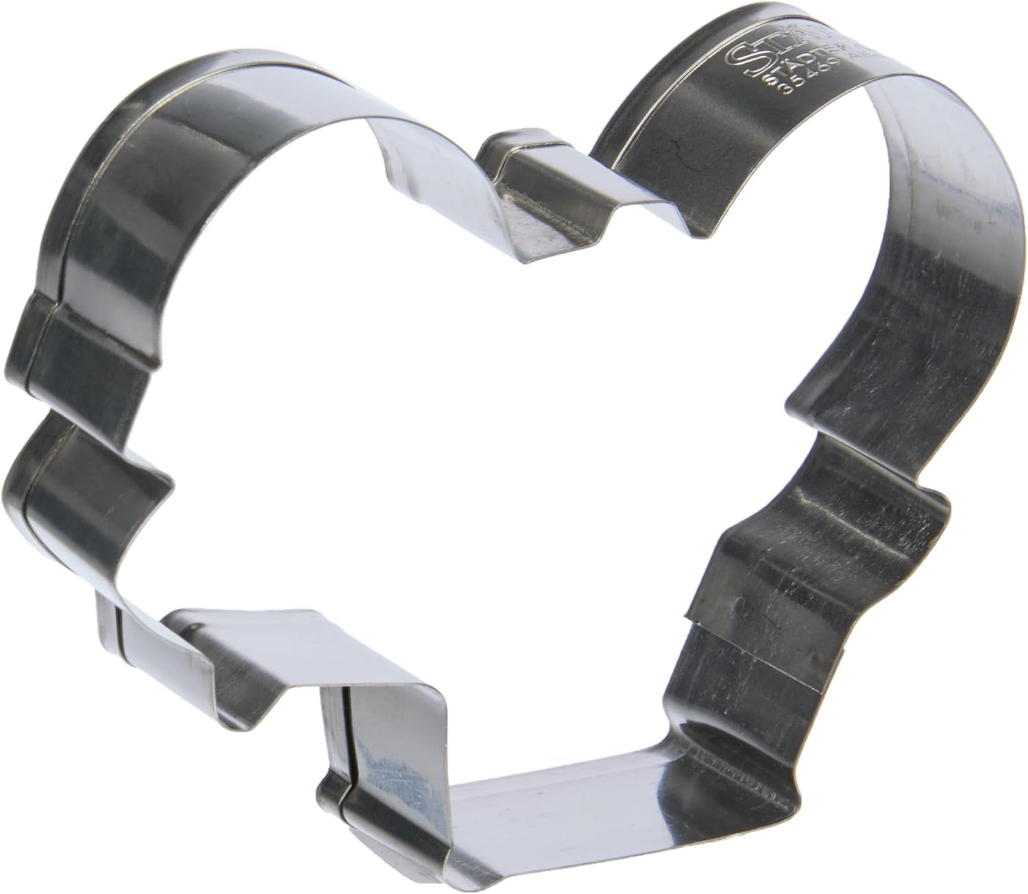 Städter 090194 Taietor de biscuiti cu tractor, otel inoxidabil 18/8, 8 cm