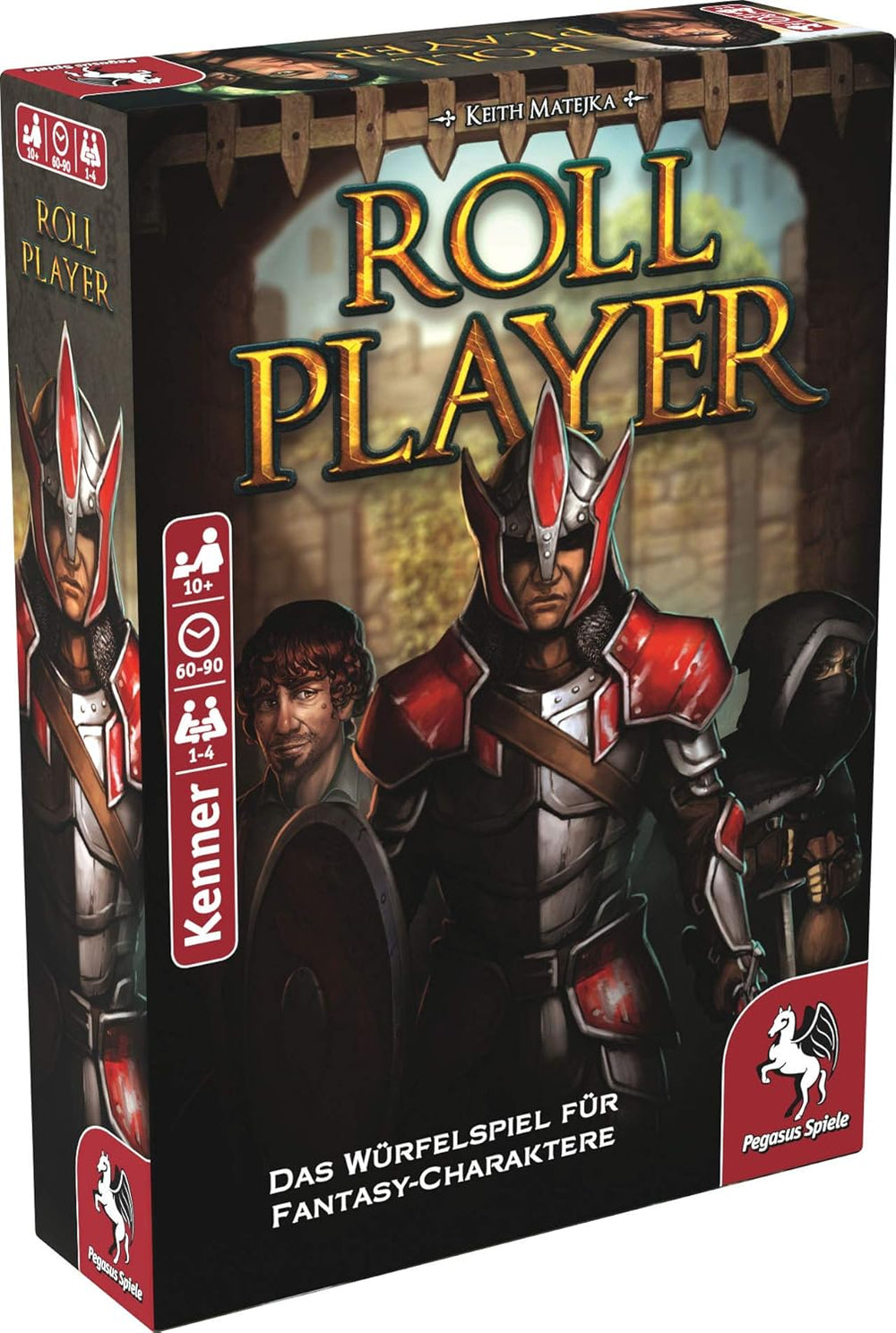 Pegasus Spiele 51305G - Roll Player (edición alemana), coloreado