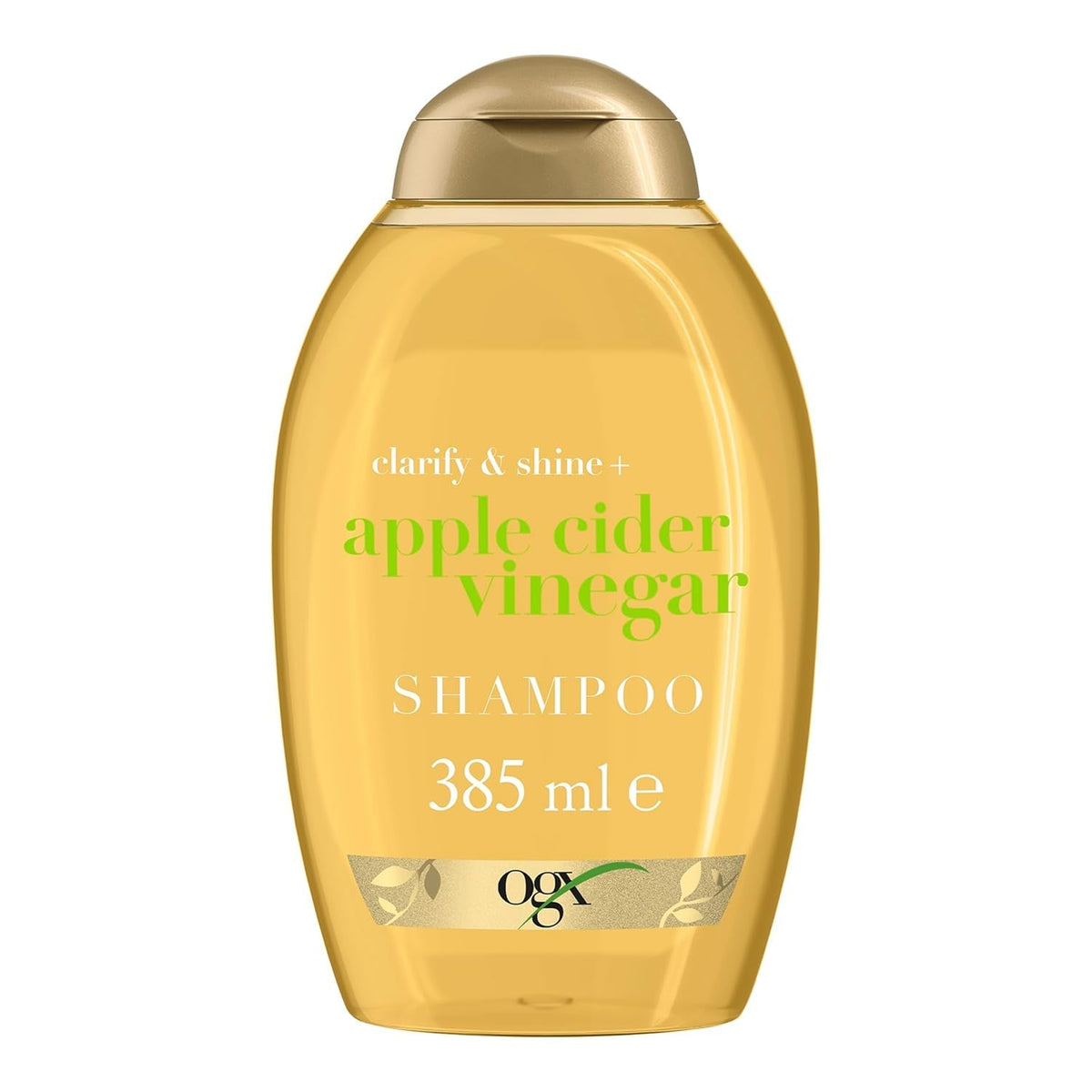 OGX Clarify & Shine Champú Vinagre de Manzana, Vinagre de Manzana Cuidado del Cabello Ducha y Baño Naty Shop 385 ml