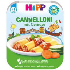 Canelones Hipp con verduras, pack de 6 (6 X 250 gramos) Tienda Madre e Hijo Naty