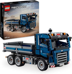 LEGO Technic Camión volquete de juguete con volante y volquete móvil - vehículo de construcción azul - idea de regalo para cumpleaños o días festivos - juego de construcción para niños y niñas a partir de 9 años 42203 Juegos de construcción Besuche den LEGO-Store Default title