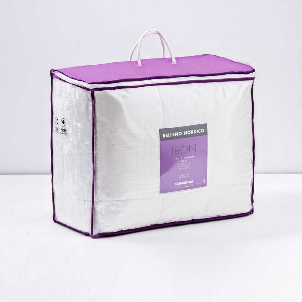 San Carlos Ibón Edredón Blanco Para Cama De 135 Blanco Edredones y edredones Naty Shop