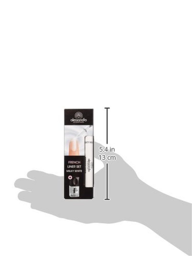 Alessandro Effect French Liner Milk White 1 paquete (1 x 5 ml + 3,2 ml)
