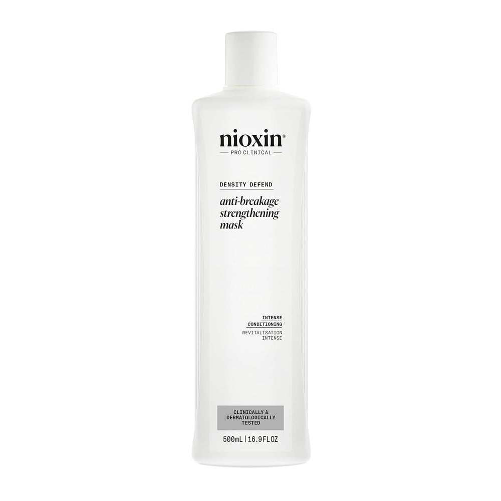 Nioxin Density Defend Anti-Breakage Strengthening Hair Mask - Mască de păr hidratantă împotriva ruperii părului, îngrijire a părului leave-in cu vitamina C Masca de par Naty Shop 500 Ml (1 pachet)