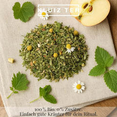 Ceai pentru femei bio vrac - 100 grame I Ceai din plante cu alchemilla, agnocastan, coada șoricelului și alte plante tradiționale I Ceai din plante de la KLUIZ