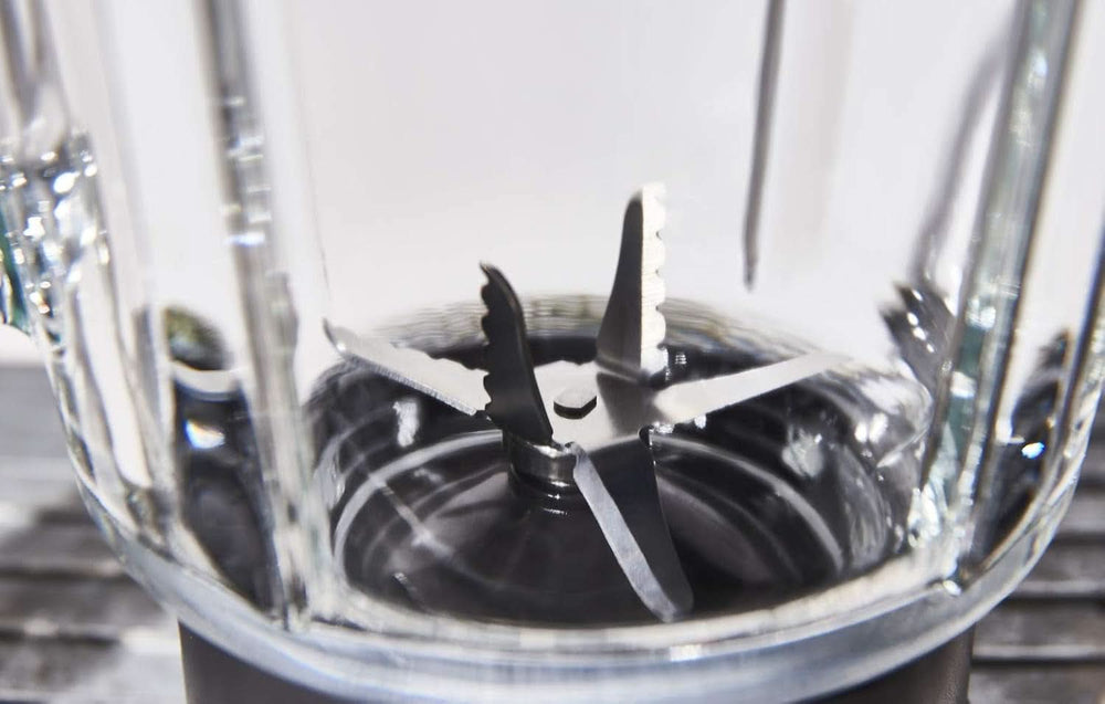 Perfect Mix + LM811D10 - Batidora De 1200 W, Glasierter Edelstahl, Hintergrundbeleuchteter Geschwindigkeitsregler, 3 Programas, Manueller Und Automatischer Reinigungsmodus Mother and Child Naty Shop