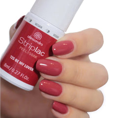 Esmalte de uñas UV alessandro Striplac Be My Lover - Delicado y duradero - Fácil eliminación gracias a la tecnología de eliminación peel-off - Vegano y libre de crueldad animal - 8 ml