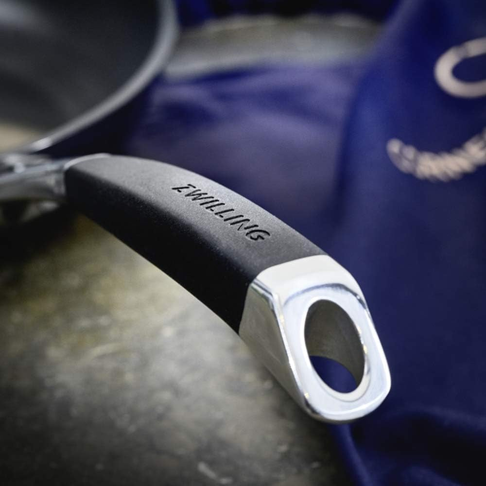 Sartenes ZWILLING CORNELIA POLETTO, con revestimiento antiadherente de 4 capas con partículas de diamante, acero inoxidable 18/10, para todo tipo de placas, incluida inducción Ollas y Sartenes Naty Shop