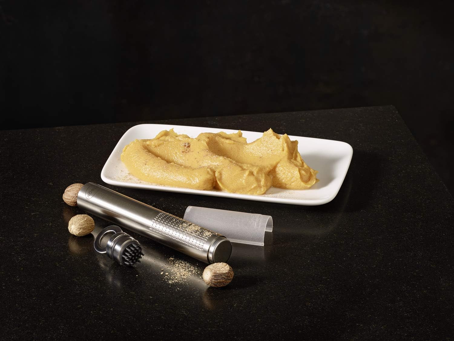 Molinillo de nuez moscada RÖSLE, acero inoxidable 18/10 Pelador Naty Shop