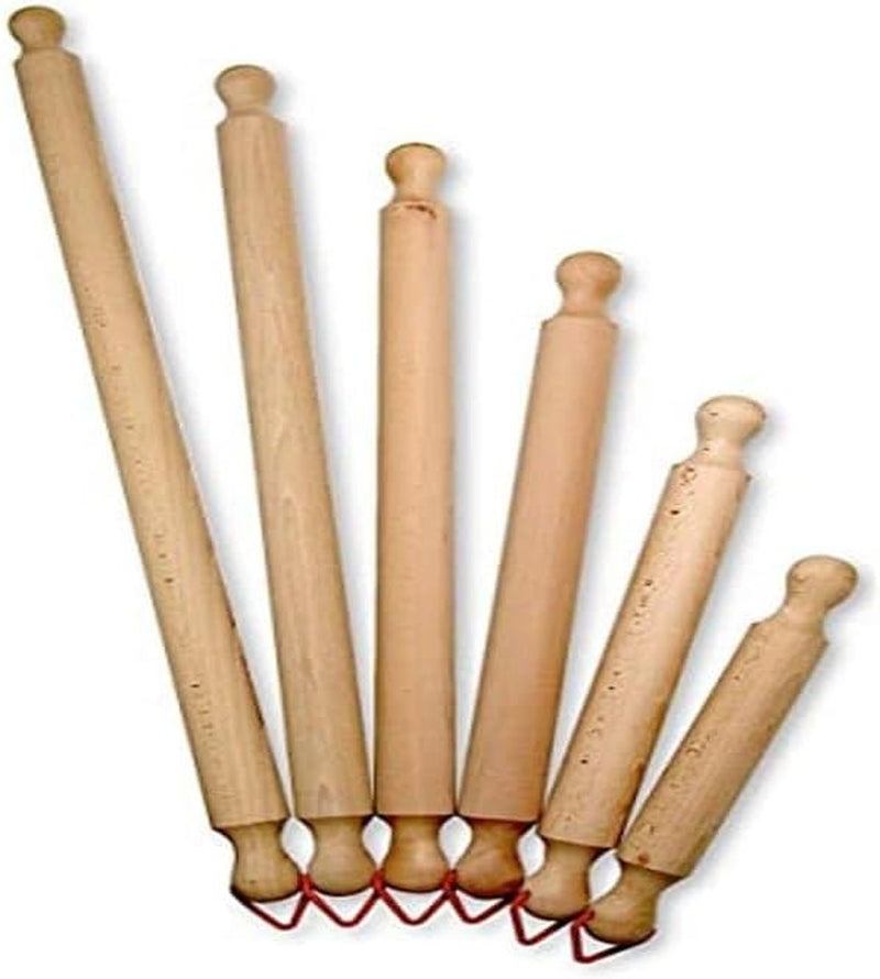 Nudelholz Buchenholz cm70 Küchenwerkzeug, Material, Multicolor, 70x4x4 cm