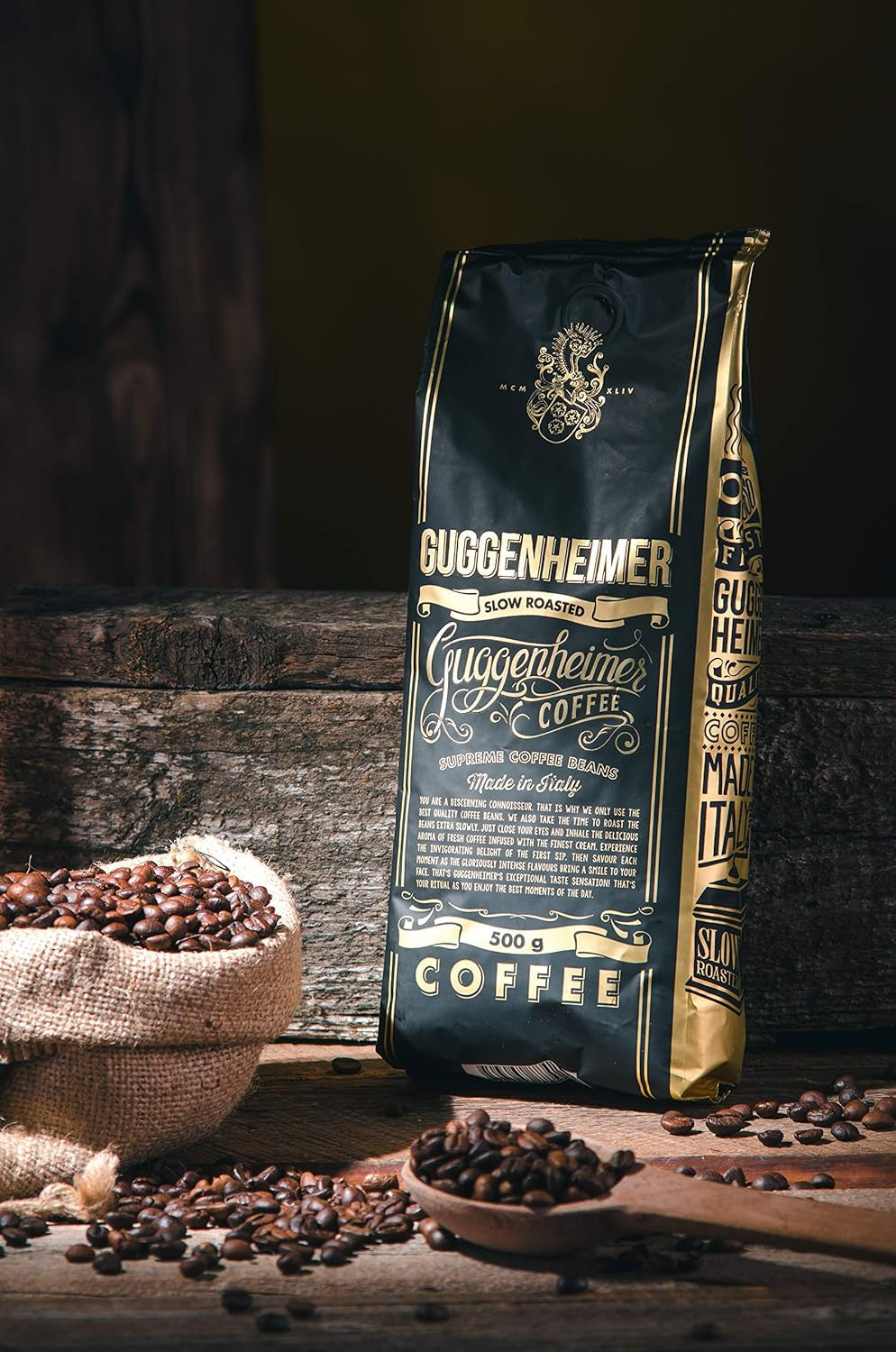 | Pachet mostră boabe de cafea 1 kg | Supreme 500g și Gourmet Arabica 500g | Aciditate scăzută | Cremă fină | Cel mai bun espresso pentru aparate complet automate | Set de degustare cafea