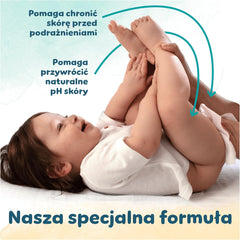 Toallitas húmedas Pampers Harmonie Protect & Care, 18 paquetes de 44 toallitas cada uno = 792 toallitas que ayudan a restaurar el equilibrio natural del pH de la piel.