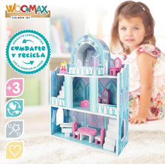 Colorbaby WOOMAX 49314 - Cerradura de madera 37 X 15 X 53,5 Cm +3A Casas de Muñecas Naty Shop