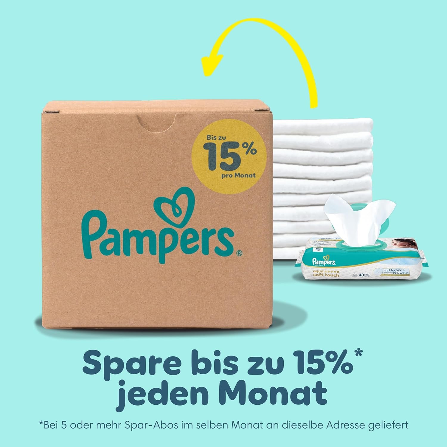 Pampers Premium Protection talla 6, 144 pañales, 13 kg-18 kg, nuestra protección número uno para la piel y las fugas