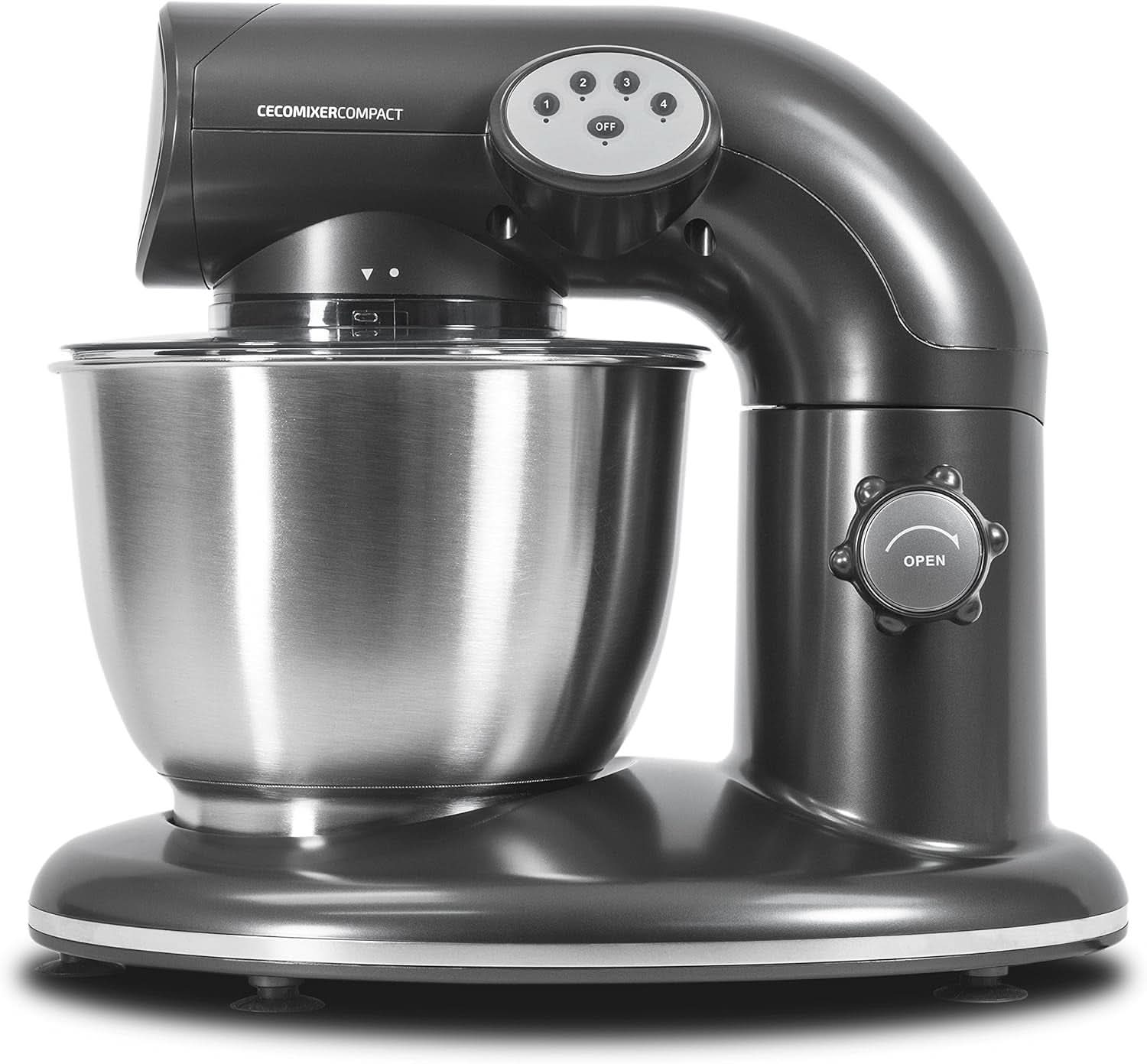 Robot de cocina Cecotec Cecomixer Compact, 1000 W Naty Shop Gris oscuro 5 funciones