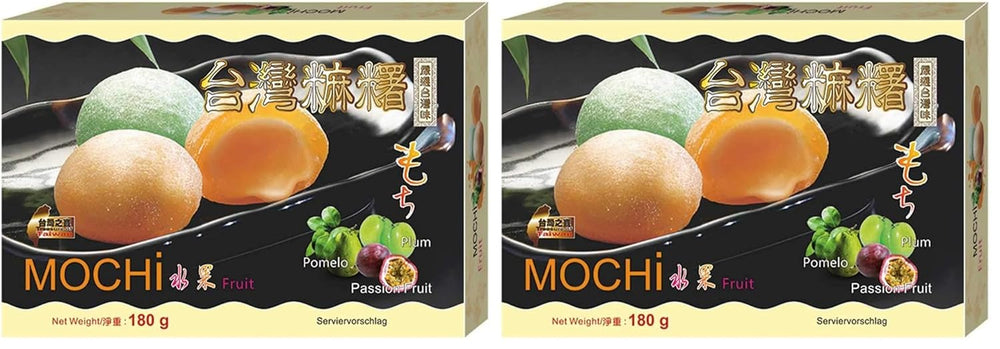 Mochi, mezcla de frutas, 1 x 180 g