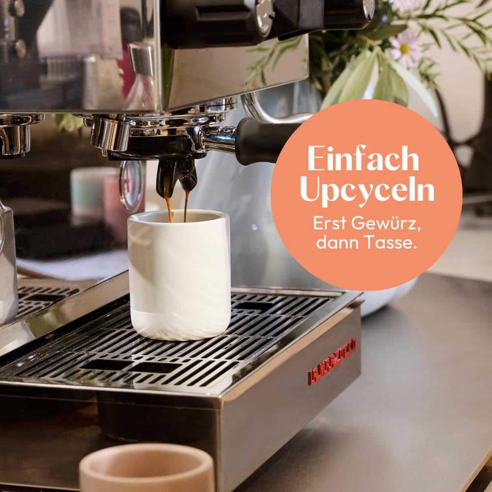 Comida compartida | Juego de 6 unidades para amantes de las ensaladas | Gewürzmischungen im Keramiktopf | Vegano, sin gluten y con ingredientes naturales