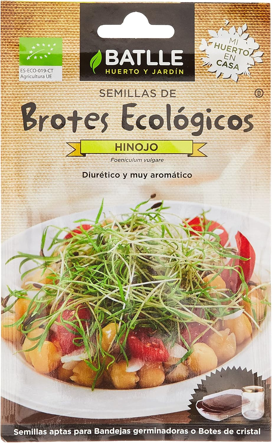 Bio Sprossen Samen Batlle - Chinesischer Knoblauch (6G)