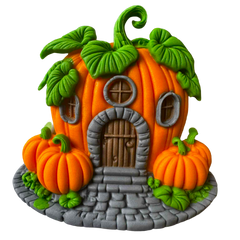 Decoración comestible de otoño para tarta – calabaza con textura realista en pasta de azúcar