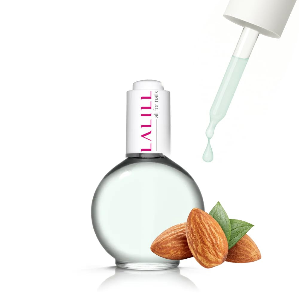 LALILL Nail Cuticle Oil 75Ml - Himbeere Nagelpflegeöl - Nagelöl Pflege Für Nägel Nagelhaut - SPA Maniküre Naildesign Hände - Vegan - Mit Pipette