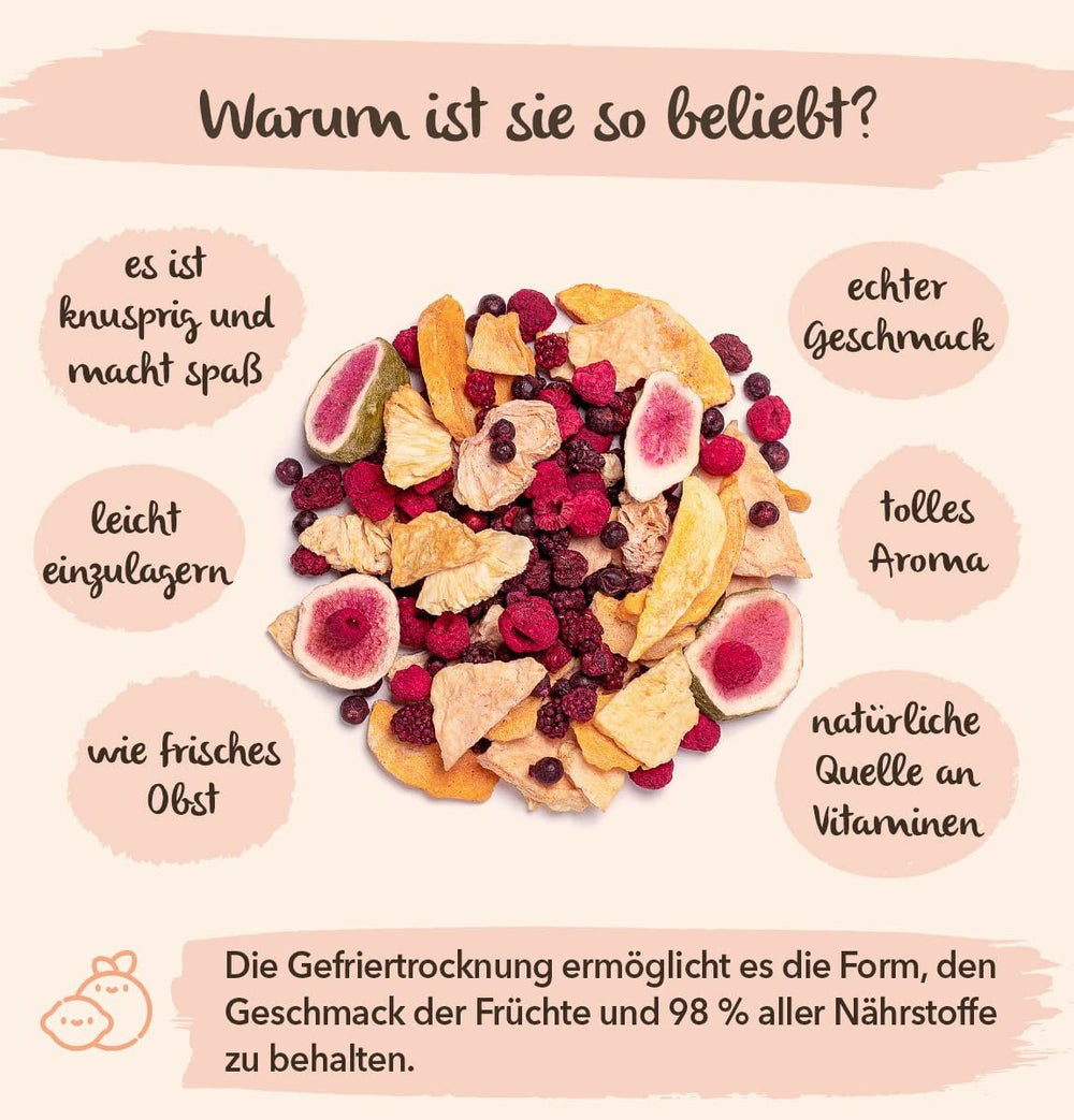 BRIX Afine liofilizate | Afine naturale, uscate 95 g | Premiul Great Taste pentru afine uscate | Fără OMG, fără gluten, vegan, vitamine reținute Produse deshidratate Naty Shop