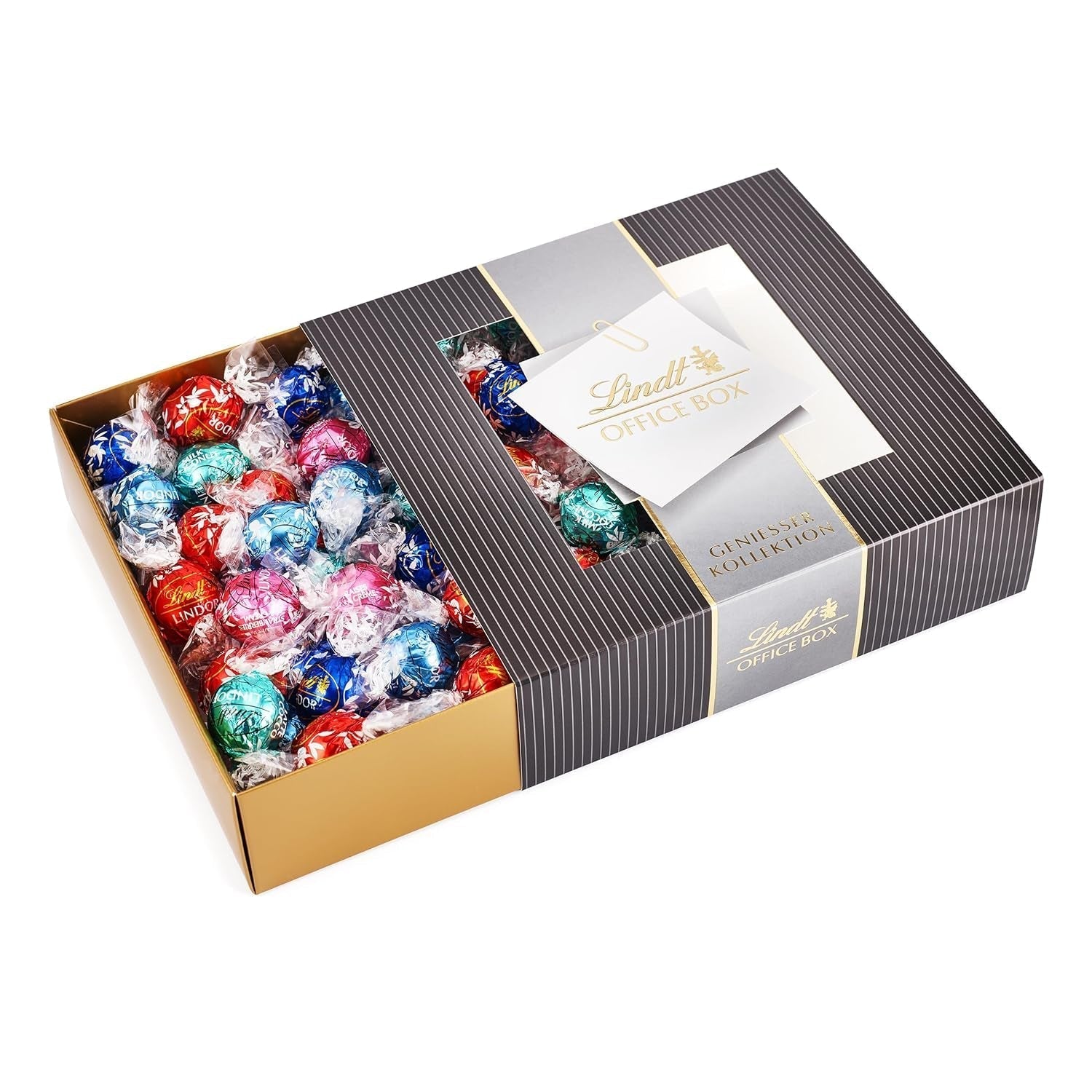 Caja Oficina Hogar Lindt Chocolate LINDOR, varias cantidades y modelos Naty Shop Chocolates