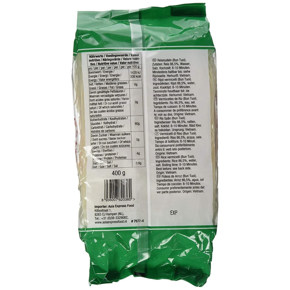 BAMBOO TREE - Vermicelli de orez proaspăt - 1 x 400g