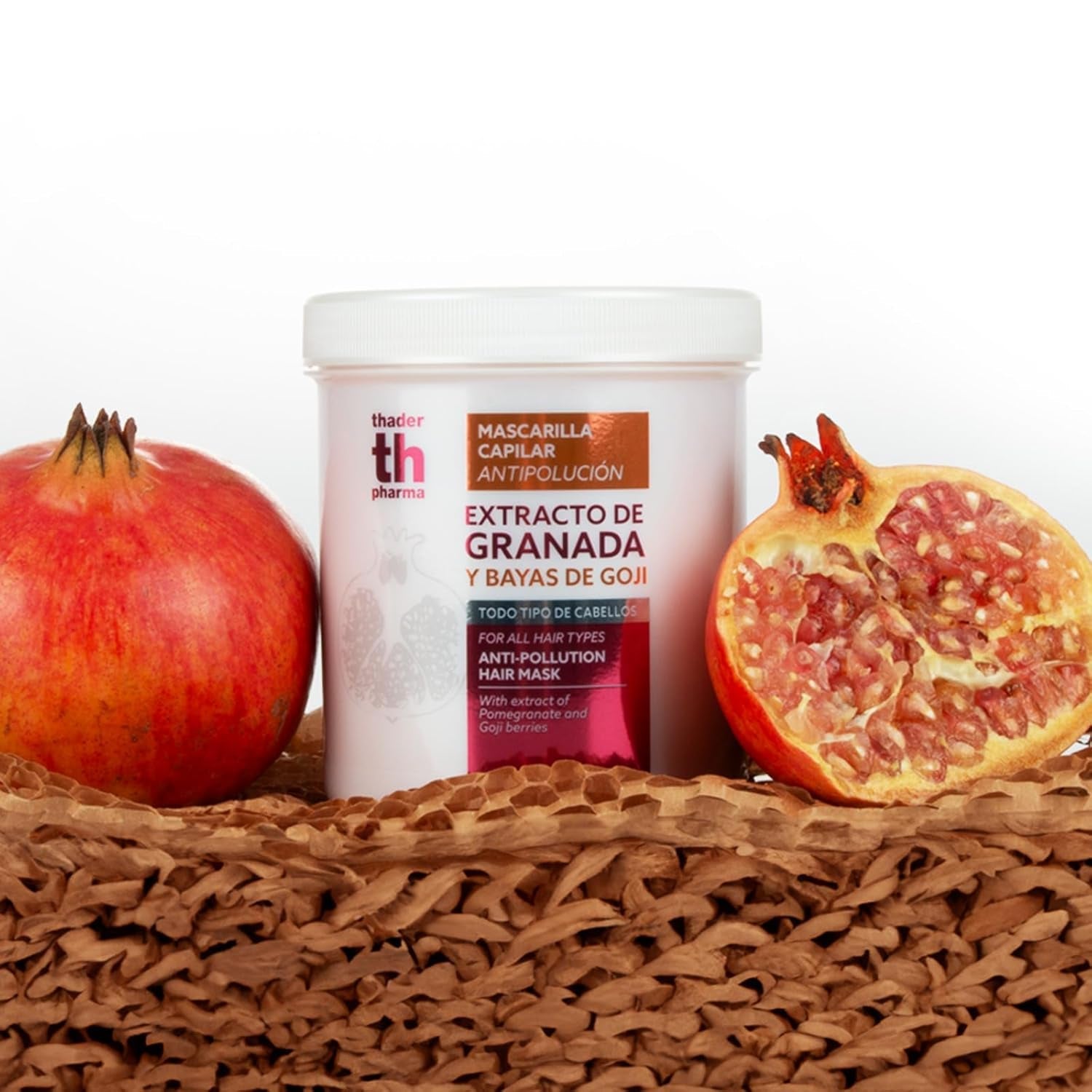 Mască de păr anti-poluare, 700 ml Masca de par Naty Shop