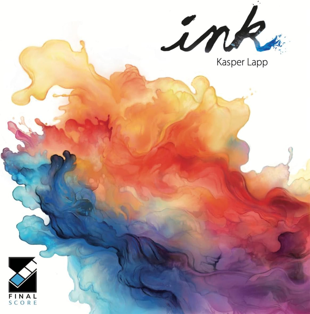 Asmodee, Ink, Final Score Games, Juego familiar de estrategia y arte, de 1 a 4 jugadores, mayores de 8 años, de 30 a 45 min, versión alemana