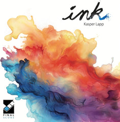 Asmodee, Ink, Final Score Games, Juego familiar de estrategia y arte, de 1 a 4 jugadores, mayores de 8 años, de 30 a 45 min, versión alemana