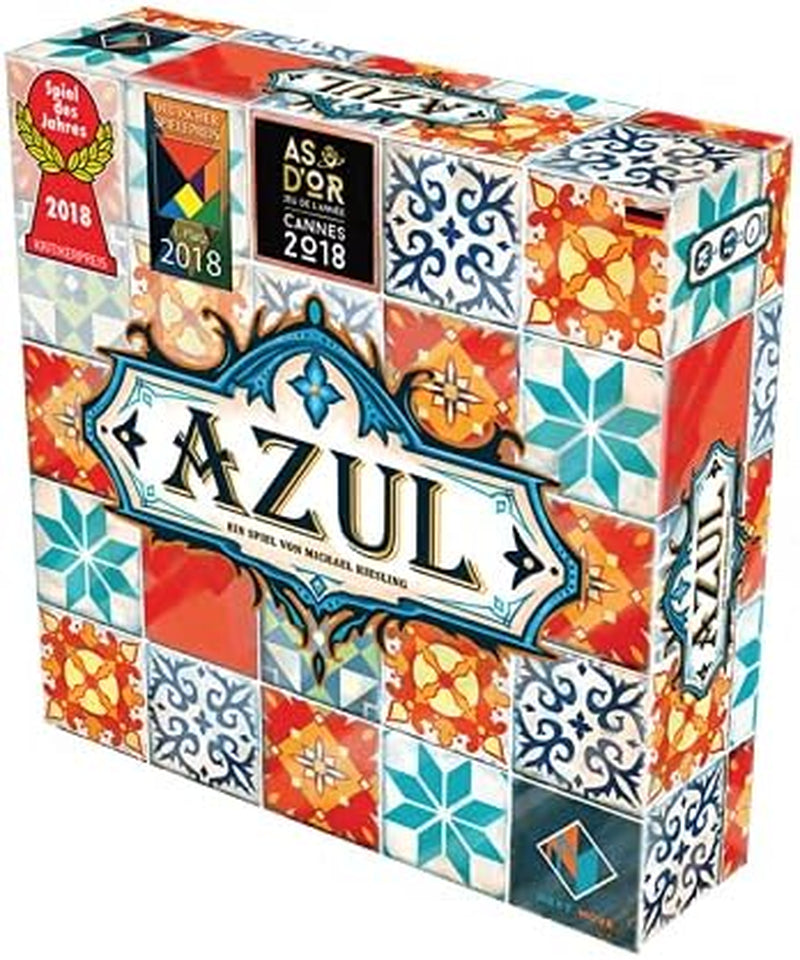 Next Move Games, UNbox Now, Azul, Joc de bază, Joc de familie, Jocul anului 2018, 2-4 jucători, Vârste 8+, 30-45 de minute, Germană