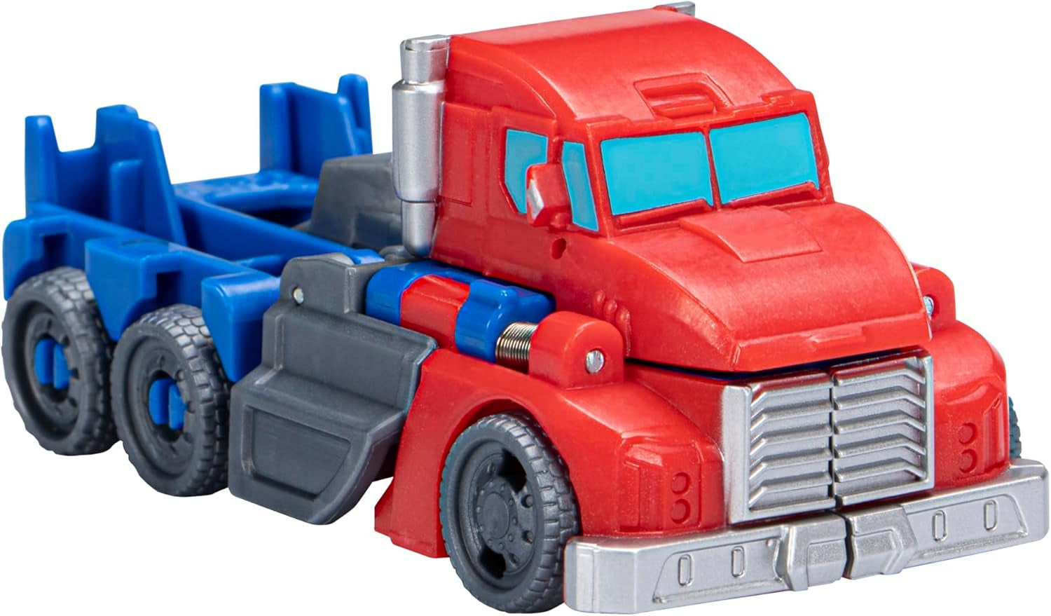 Transformers Earthspark 1-Step Flip Changer Optimus Prime Figura de acción (10 cm) Robot de juguete Edad 6+ Figuras de acción Naty Shop