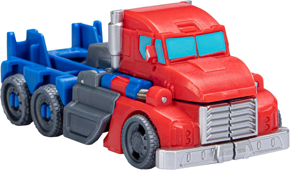 Transformers Earthspark 1-Step Flip Changer Optimus Prime Figura de acción (10 cm) Robot de juguete Edad 6+ Figuras de acción Naty Shop