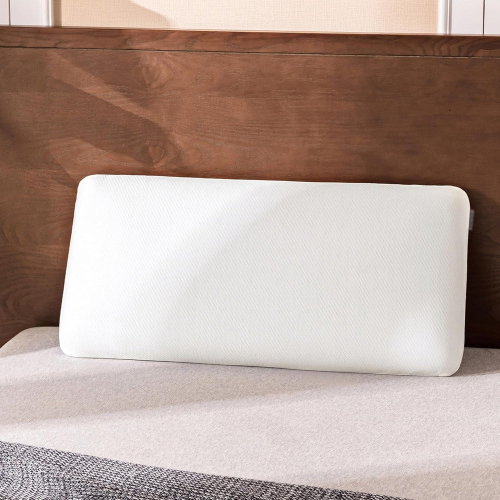 EGO HOME Pillow Memory Foam Soft Ergonomic Pillow For Back Sleeper Side Sleeper Neck Support Pillow With Breathable And Washable Cover, Oeko-Tex Certified, Neck Pillow 75X35Cm Perne standard Naty Shop Titlu implicit