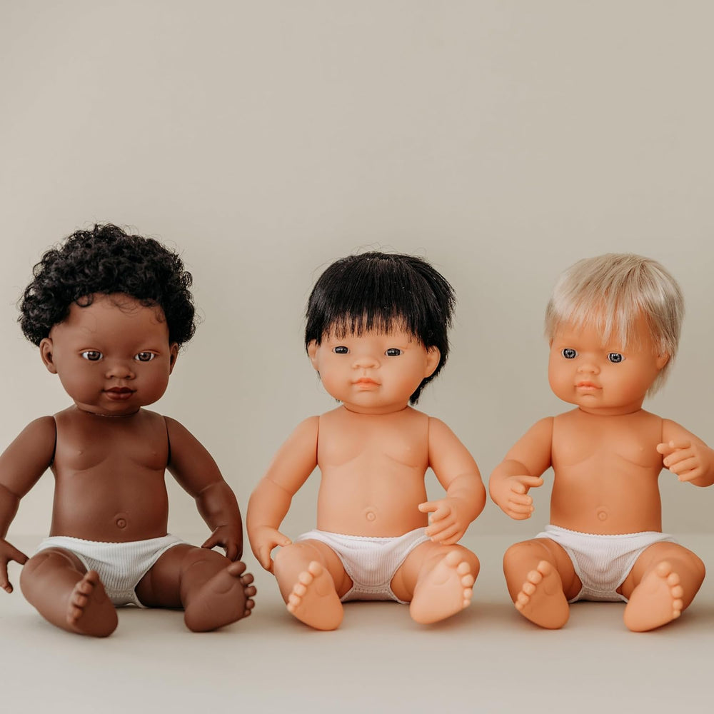 Miniland Baby Doll Asiatic Boy 38cm-31055