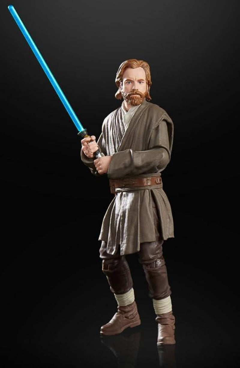 star wars hasbro star warblack series obi-wan kenobi (jabiim), figura de acción grande de 15 cm obi-wan kenobi, multi, f7098 figuras de acción naty shop