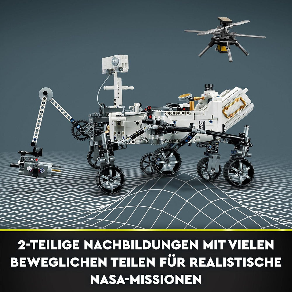 LEGO Space Toy Set 42158 Technic NASA Mars Rover Perserverance con aplicación Ar, juguete de construcción científica para niñas y niños Más de 10 juegos de construcción Besuche den LEGO-Store
